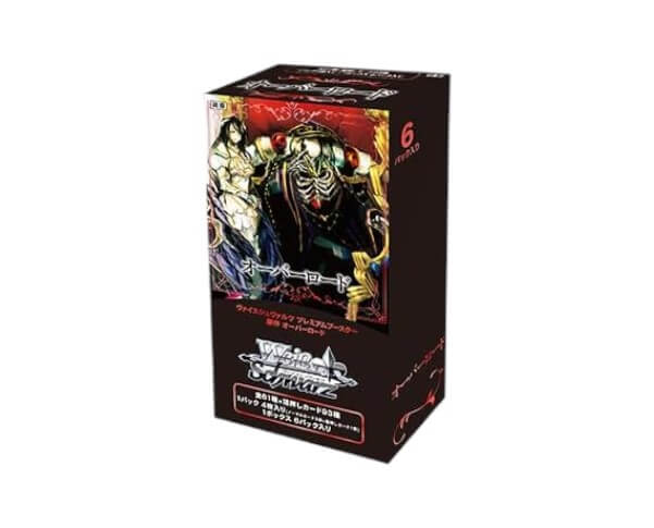 Japanese Weiss Schwarz Overlord Premium Booster factory sealed wholesale B2B Japan