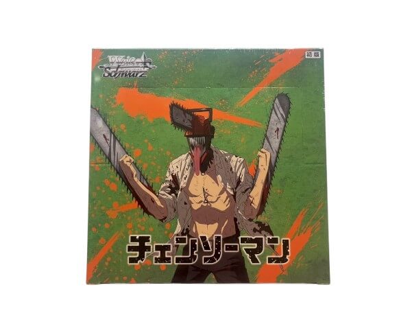Weiss Schwarz Chainsaw Man booster box factory sealed Japanese wholesale anime TCG dark action series